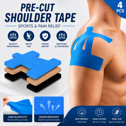 🔥Pre-Cut Kinesiology Tape(4 pcs)