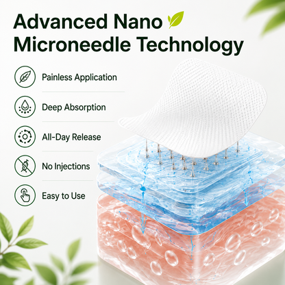 Velmirax® Moringa Berberine 10-IN-1 Advanced Nano Microneedle Patch