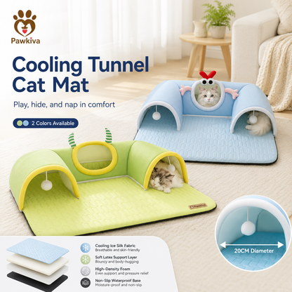 Breathable Cat Tunnel Bed
