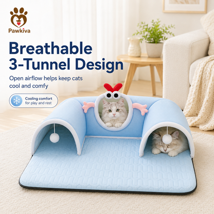 Breathable Cat Tunnel Bed