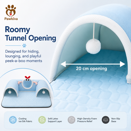 Breathable Cat Tunnel Bed