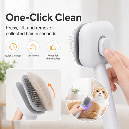 Steam Spray Pet Brush
