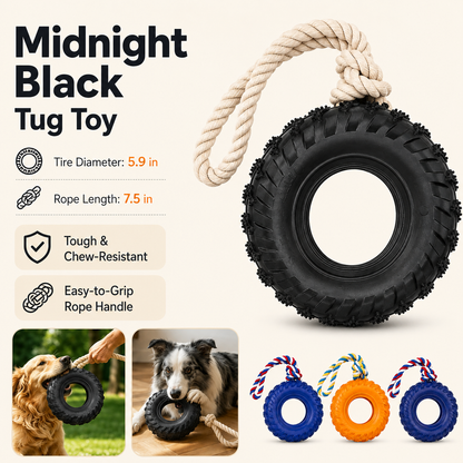 Rubber Tire Chew Toy