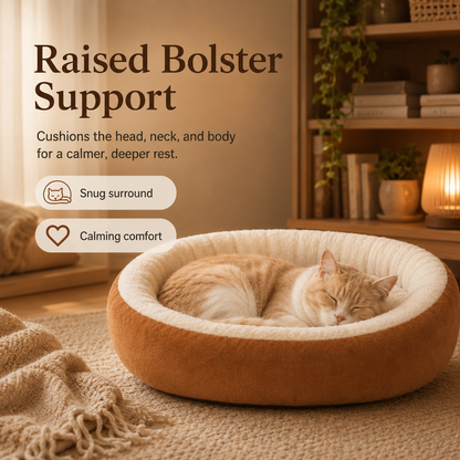 Warm Oval Pet Bed