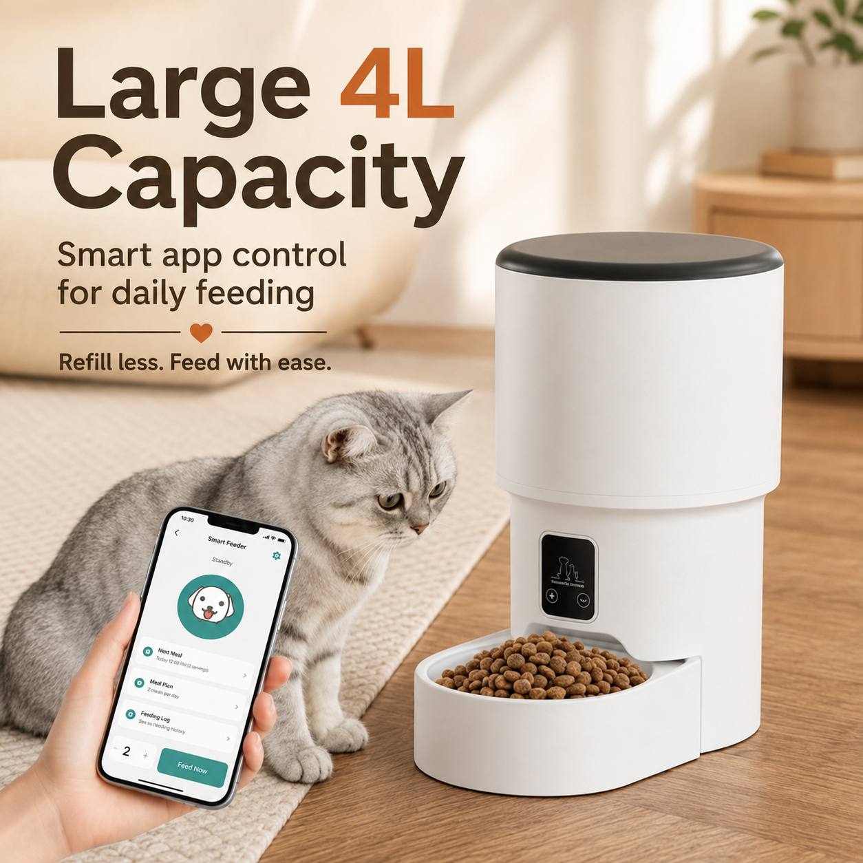 Smart WiFi Pet Feeder