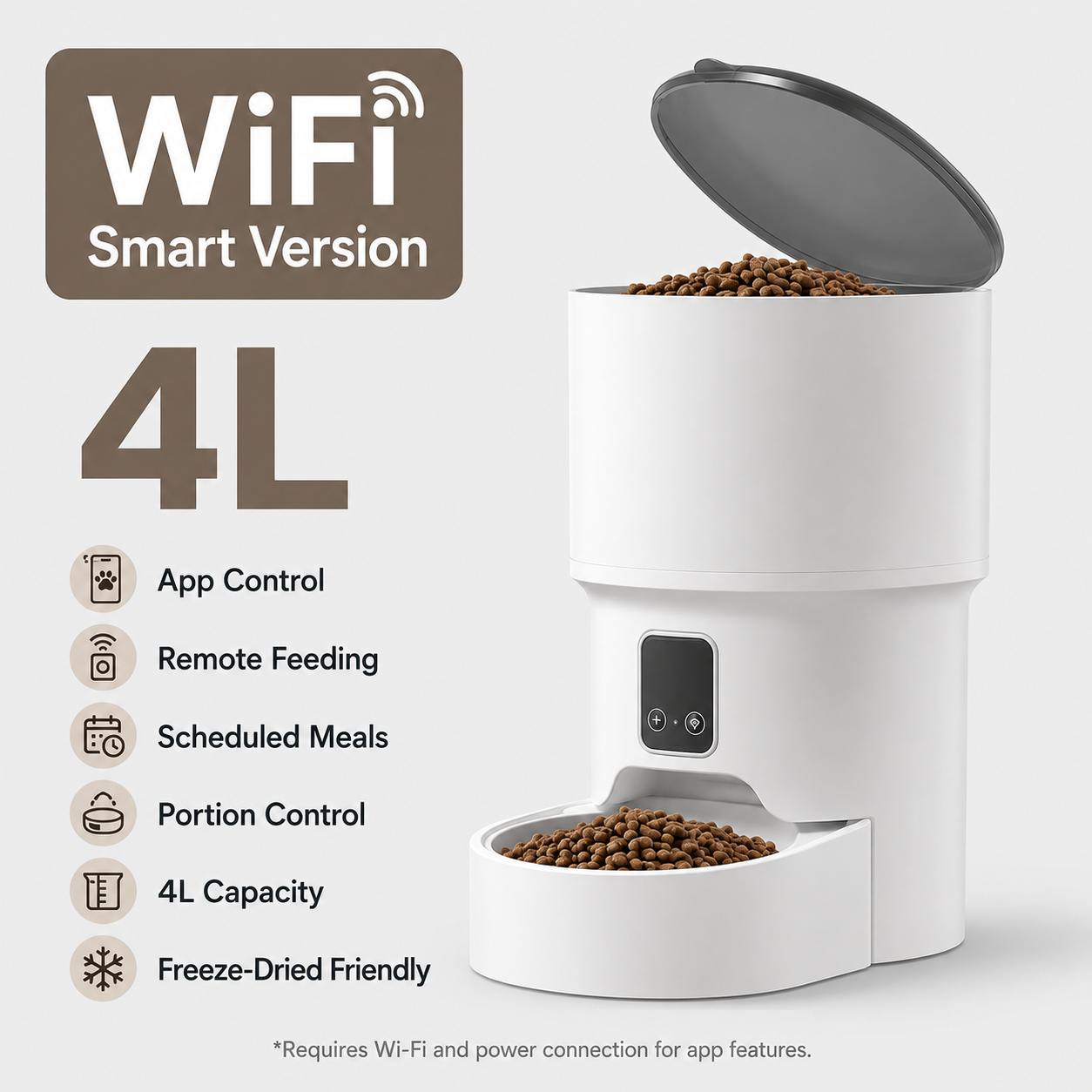 Smart WiFi Pet Feeder