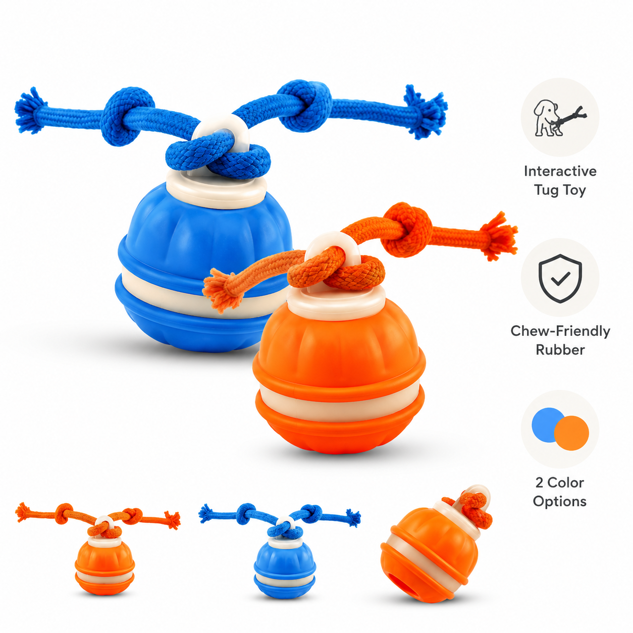 Smart Rolling Tug Toy