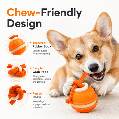 Smart Rolling Tug Toy