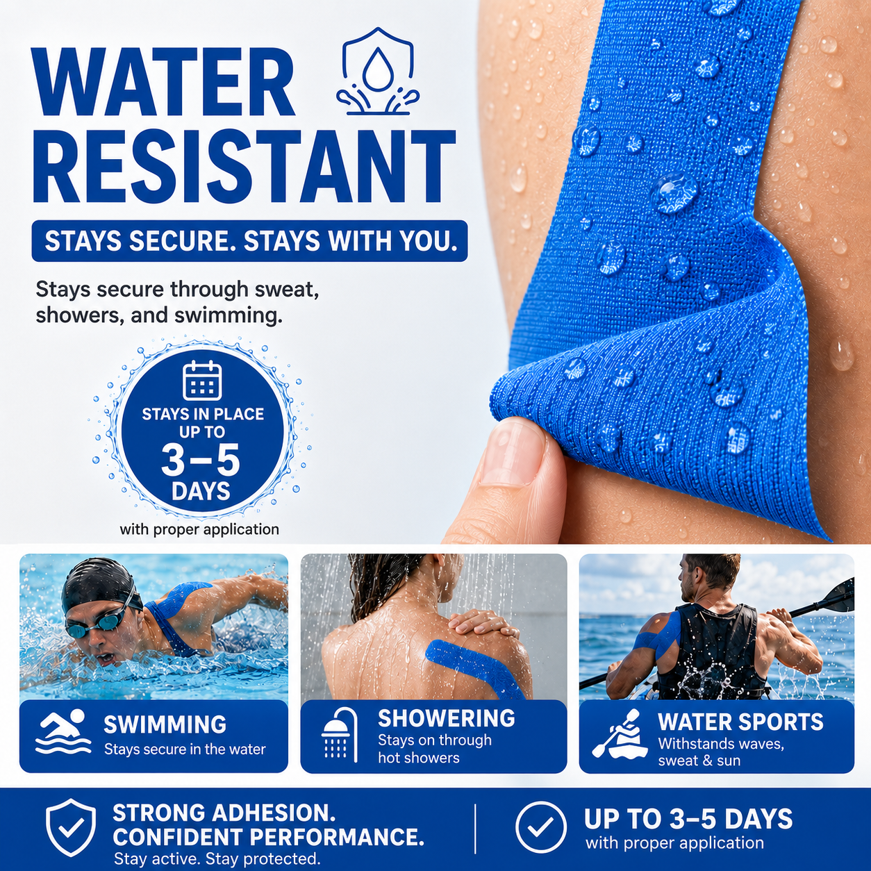 🔥Pre-Cut Kinesiology Tape(4 pcs)