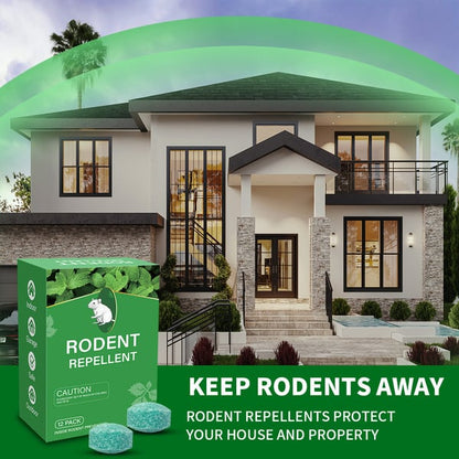 12 Pack Peppermint Pest Repellent Balls - Mice Rats Spiders Gone! ✅
