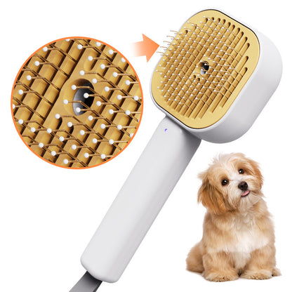 Steam Spray Pet Brush