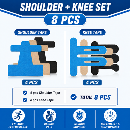 🔥Pre-Cut Kinesiology Tape(4 pcs)