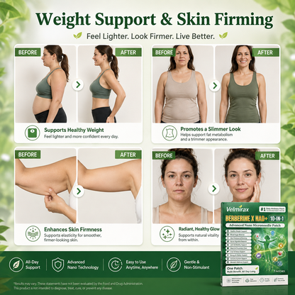 Velmirax® Moringa Berberine 10-IN-1 Advanced Nano Microneedle Patch